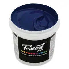 Permaset Aqua Fabric Ink - Junior Navy, Liter