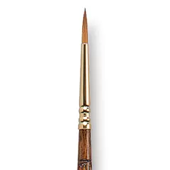 Escoda Reserva Kolinsky-Tajmyr Sable Brush - Round, Long Handle, Size 2