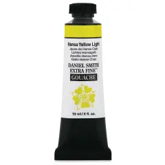 Daniel Smith Extra Fine Gouache - Hansa Yellow Light, 15 ml Tube