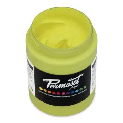 Permaset Aqua Fabric Ink - Supercover Glow Yellow, 300 ml