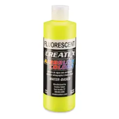Createx Airbrush Color - 8 oz, Fluorescent Yellow