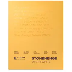 Legion Stonehenge Drawing Paper Pad - 11" x 14", Warm White, 15 Sheets