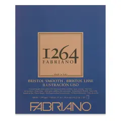 Fabriano 1264 Bristol Pad - 14" x 17", Smooth
