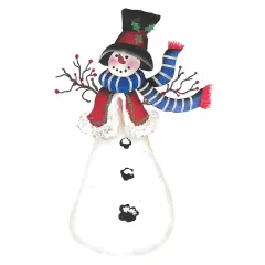 Large Snowman with Hat Wall Stencil | 3643 by Designer Stencils | Outdoor Stencils | Reusable Art Craft Stencils for Painting on Walls, Canvas, Wood | Reusable Plastic Paint Stencil for Home Makeover | Easy to Use & Clean Art Stencil