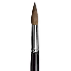 Da Vinci Maestro Kolinsky Sable Brush - Round, Short Handle, Size 16