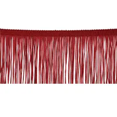 Belagio Chainette Fringe, 2" Wide, 10- Yard Bolt, Wine