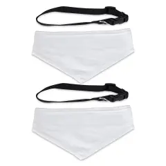 Craft Express Sublimation Printing Pet Product - Pet Scarf with Collar, Large, Pkg of 2