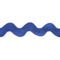 Belagio Large Ric Rac Trim, 1.25" Wide, 10-yard bolt, Royal Blue