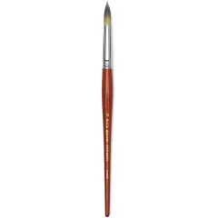 Blick Master Short Handle Synthetic Brush - Round, Size 14