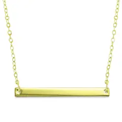 ImpressArt Personal Impressions Necklace Kit - Large Rectangle, Gold, Set of 5