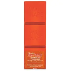 Enkaustikos Wax Snaps Encaustic Paints - Cadmium Red Vermilion, 40 ml cake