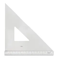 Westcott Professional Triangle - 18", 45-90 Degree