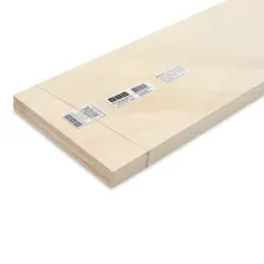 Bud Nosen Basswood Sheets - 3/16" x 8" x 24", 5 Sheets