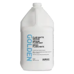 Golden Fluid Medium - Matte, 128 oz jug