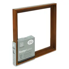 Ampersand Floaterframe - Thin, Walnut, 12" x 12", 7/8"