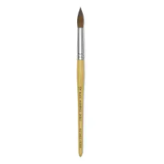 Blick Academic Sable Brush - Round, Natural Handle, Size 12