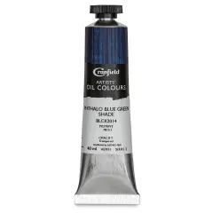 Cranfield Artists' Oils - Phthalo Blue Green Shade, 40 ml, Tube