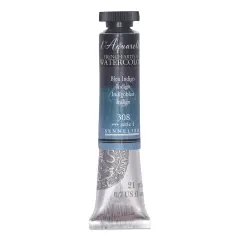 Sennelier French Artists' Watercolor - Indigo, 21 ml, Tube