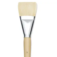 Robert Simmons Signet Bristle Brush - Broad, Long Handle, Size 22