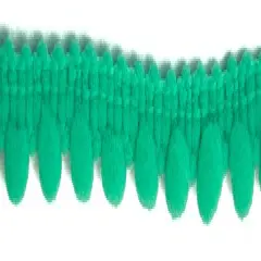 Belagio Pom Trim, 0.75" Wide, 25 Yards, Turquoise