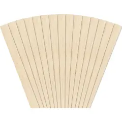Midwest Products Balsa Wood Strips - 15 Pieces, 1/8" x 1/2" x 36"