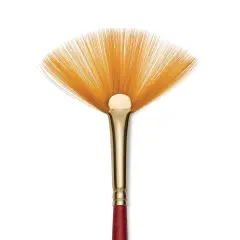 Princeton Synthetic Sable Brush - Fan, Size 3