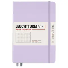 Leuchtturm1917 Dotted Hardbound Notebook - Lilac, 5-3/4" x 8-1/4"