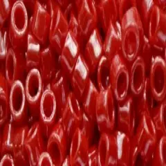 Toho Aiko Cylinder Seed Bead - TB-0125 - Opaque Luster Cherry