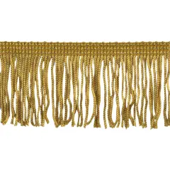 Belagio Chainette Fringe, 2" Wide, 10- Yard Bolt, Gold