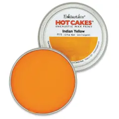 Enkaustikos Hot Cakes Encaustic Paint - Indian Yellow, 45 ml tin