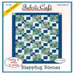 Stepping Stones Pattern Newfor Fabric Cafe 43.5x58.5