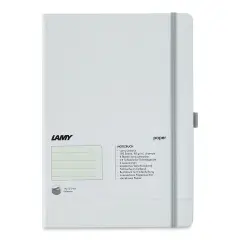 Lamy Softcover Notebook - White, Dot-Grid-Rule, 8-1/4" x 5-3/4"