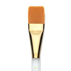 Princeton Good Synthetic Golden Taklon Brush - Wash, Short Handle, Size 1"
