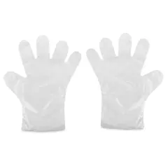 Glovies Disposable Plastic Gloves - Box of 100