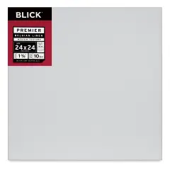 Blick Premier Belgian Linen - 24" x 24", Oil-Primed, 1-3/8" Profile