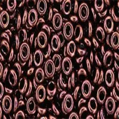 Toho Demi Round 8/0 Seed Bead, Bronze Dark Bronze, TN-08-222
