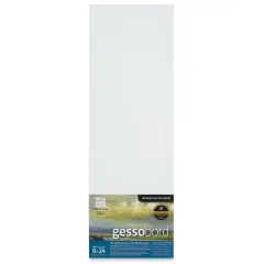 Ampersand Gessobord - 8" x 24", 2" Cradled