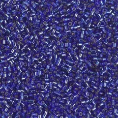 Miyuki Delica Bead 15/0, DBS0047, Silver Lined Cobalt