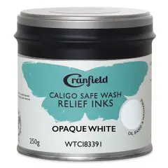 Cranfield Caligo Safe Wash Relief Ink - Opaque White, 250 g