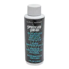 Metallic Surfacer Solution - 4 oz, Blackened Bronze