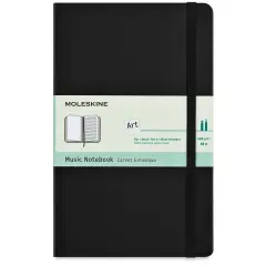 Moleskine Music Notebook, 8-1/4" x 5", 192 Pages