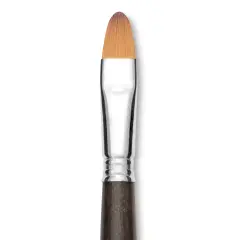 Escoda Prado Tame Synthetic Brush - Bright, Long Handle, Size 16