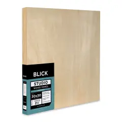 Blick Studio Artists' Wood Panels - Extra Deep Cradle Panel, 30" x 30", 2-1/2" Cradle