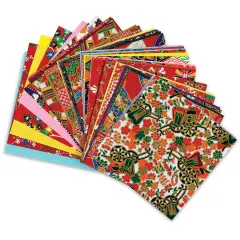 CHIYOGAMI ORIGAMI/YUZEN WASHI 40SH 4IN