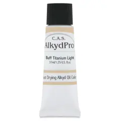 CAS AlkydPro Fast-Drying Alkyd Oil Color - Buff Titanium Light, 37 ml tube