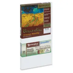 Masterpiece Vincent Pro Sausalito Cotton Canvas - 6" x 12", Acrylic Primed
