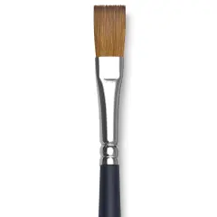 Winsor & Newton Artists' Kolinsky Sable Watercolor Brush - One-Stroke, Short Handle, Size 1/4"
