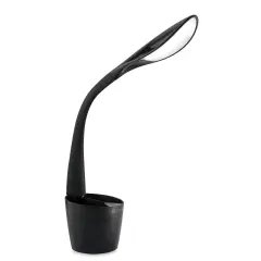 OttLite LED Desk Organizer Lamp - Black