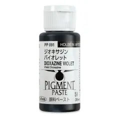 Holbein Tosai Pigment Paste - Dioxazine Violet, 35 ml