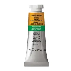 Winsor & Newton Professional Watercolor - Cadmium-Free Yellow, 14 ml tube
